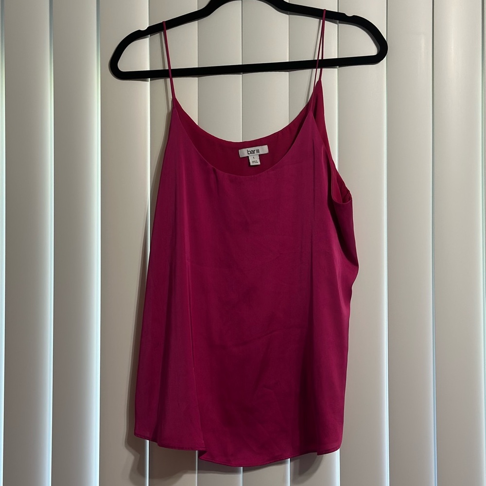 Bar III Magenta Camisole Top